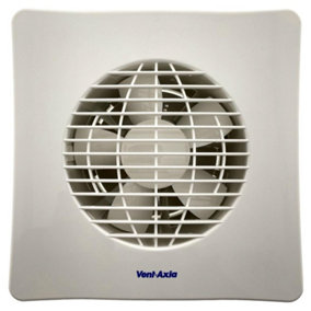 Vent Axia 436533 BAS150SLB Kitchen / Utility Room Extractor Fan Slimline (Standard Model)