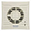 Vent Axia 441625 Lo-Carbon Silhouette 100T Axial Extractor Fan 100 mm / 4 Inch (Timer Model)