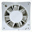 Vent Axia 443176 Low Carbon Centra Axial Extractor Fan Low Voltage SELV 100 mm / 4 Inch (Humidistat/Timer)