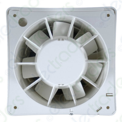 Vent Axia 443176 Low Carbon Centra Axial Extractor Fan Low Voltage SELV 100 mm / 4 Inch (Humidistat/Timer)