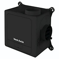 Vent Axia 443298B Lo-Carbon Multi-Vent Extractor Fan with Humidistat MVDC-MSH