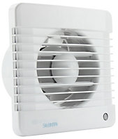 VENTS 100-SILENTA 100 Silent A Bathroom Extractor Fan Energy Saving and Quiet (PIR Detector & Timer)
