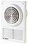 Vents 100mm Extractor Fan with Ventilation Grille Bathroom Ventilator Air Exhaust