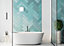 VENTS CRYSTALIS 100 Quiet Glass Front Bathroom Extractor Fan 4 Inch