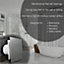 VENTS NAZAIR Platinum 100 mm 4 inch Luxury Designer Bathroom Fan  Standard Model