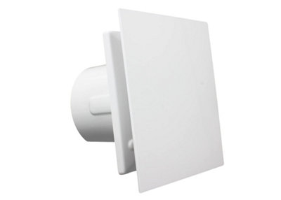 VENTS NAZAIR White 100 mm Quiet Powerful Bathroom Extractor Fan with Humidity Sensor