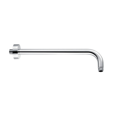 Venus Chrome Round Wall Mounted Shower Arm (W)300mm