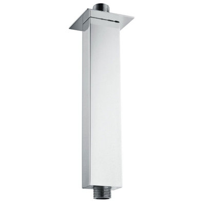 Venus Chrome Square Ceiling Mounted Shower Arm