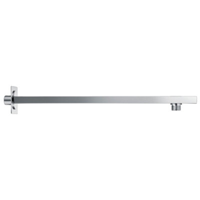 Venus Chrome Square Wall Mounted Shower Arm (W)380mm