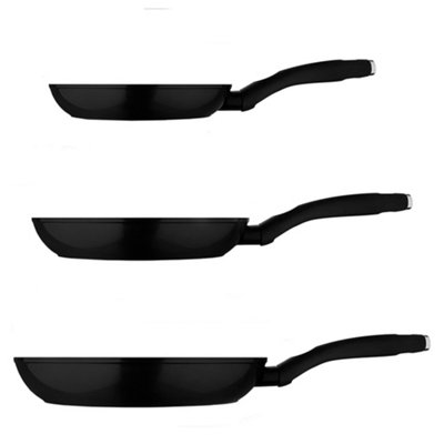 Venus Set of 3 Forged Aluminium Induction Frying Pan Non-stick 