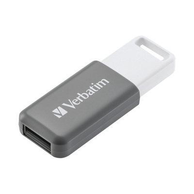Verbatim DataBar USB Stick Compact Flash Drive with 128GB Data Storage ...