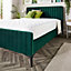 Vermont Green Bed Frame, Size Double