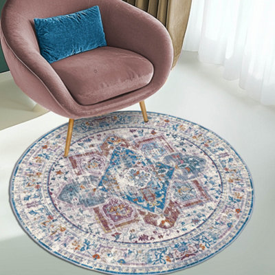 Vernal Atticus Machine washable Area Rug for Living Room, Bedroom ...