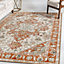 Vernal Milagros Persian   Machine Washable Rug, Orange/Beige , 152 cm x 213 cm