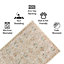 Vernal Sasae Beige, Stone Blue, and Green Machine Washable Rug - For Living Room, Dining Room, Bedroom, Kitchens, 200 cm x 300 cm
