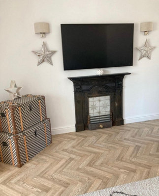 Verona Herringbone Vinyl by Remland (3m x 3m)