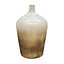 Verre Snowdrop Frosted Vase - Glass - L32 x W32 x H25 cm - Gold