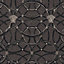 Versace La Scala Del Palazzo Geometric Wallpaper - Black and Silver - 37049-4 - 10m x 70cm