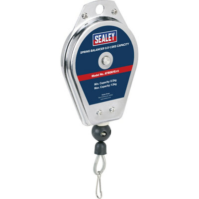 Versatile 0.5kg to 1.5kg Spring Balancer with 1.5m Steel Cable for Efficient Weight Support