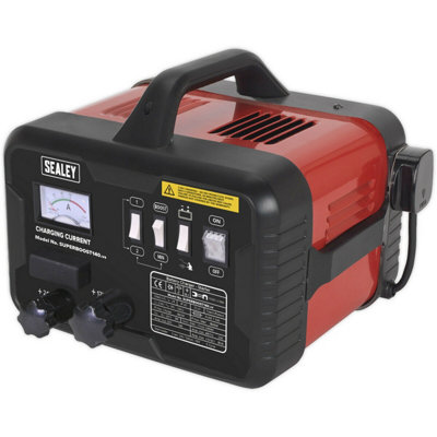Versatile 12V/24V Battery Starter and Charger for 15Ah to 240Ah Batteries - High Power 140A