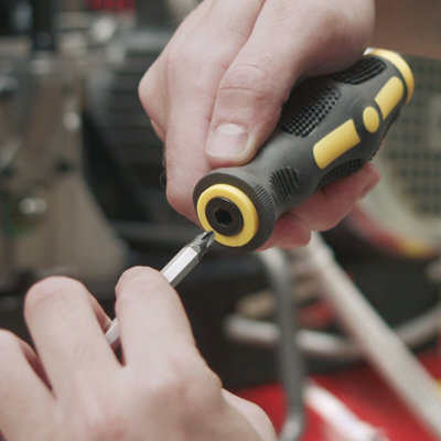 Versatile 20-in-1 T Bar Screwdriver Set with Long Bits and Storage Case
