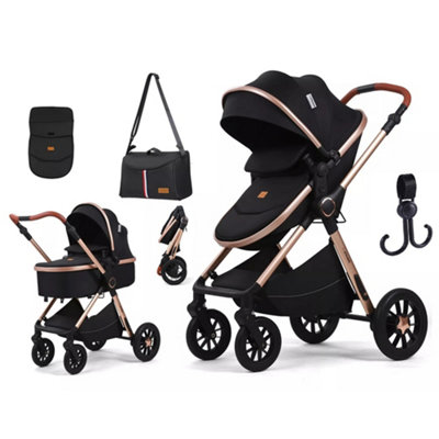 Versatile 3-in-1 Baby Travel System - Pram, Pushchair & Carrycot ...