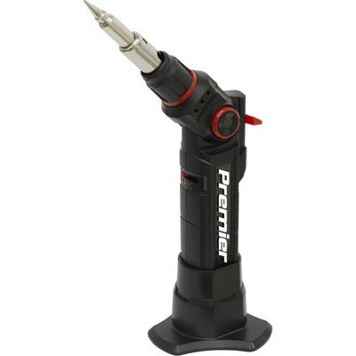 Versatile 3-in-1 Soldering Iron with Magnetic Base & Hot Air Gun