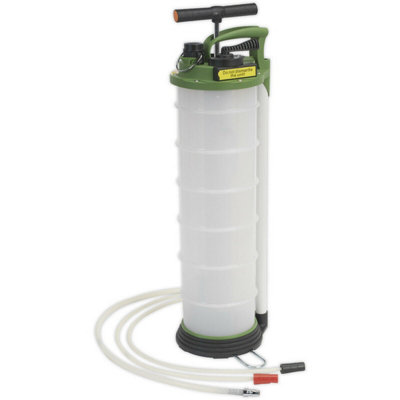 Versatile 6L Manual Oil and Fluid Extractor with Controlled Discharge