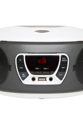 Versatile BoomBox CD Player with Radio, USB, MP3 & AUX IN for ...