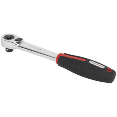 Versatile Compact Head Ratchet Wrench with 3/8" Drive and 72-Tooth Mechanism