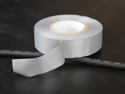 Versatile Faithfull Grey PVC Electrical Tape 19mm x 20m for Home and Office Projects