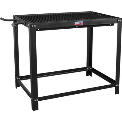Versatile Plasma Cutting Table Workbench with Replaceable Slats and 113kg Capacity