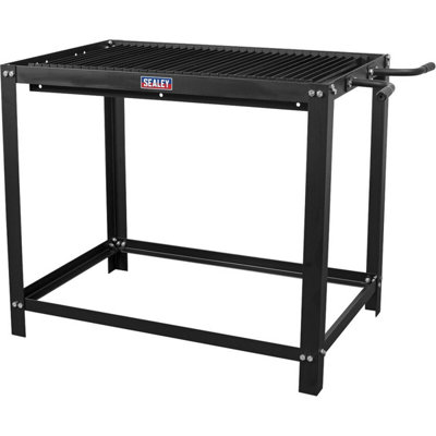Versatile Plasma Cutting Table Workbench with Replaceable Slats and 113kg Capacity