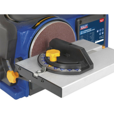 Versatile Portable Table Mounted Disc and Belt Sander - 370W Motor ...