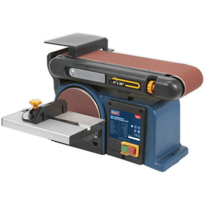 Versatile Portable Table Mounted Disc and Belt Sander - 370W Motor ...