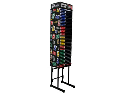 Versatile Scan Signs Display with 80 High-Quality Signs for Retail ...