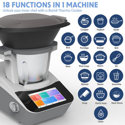 Versatile Smart Kitchen Thermo Cooker with App Control and Self ...