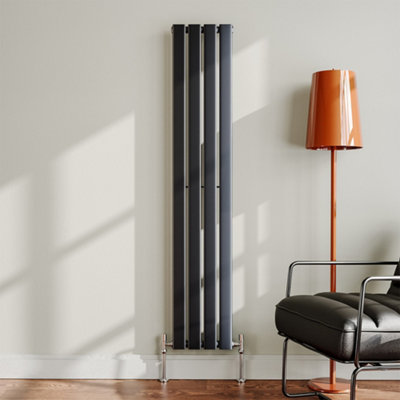 Vertical Designer Single Panel Radiator W 304 mm x H 1600 mm Price Comparisons | Compare The Build