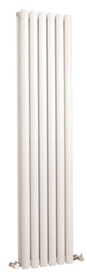 Vertical Double Panel Radiator - 1500mm x 354mm - 3099 BTU - Gloss White- Balterley