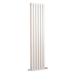 Vertical Double Panel Radiator - 1500mm x 354mm - 3099 BTU - Gloss White- Balterley