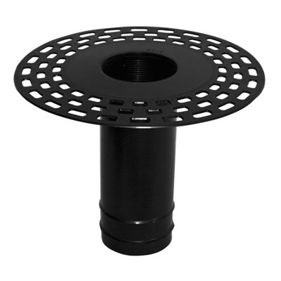 Vertical Drain Outlet for Flat Roofs - perforated flange 90mm diameter ...