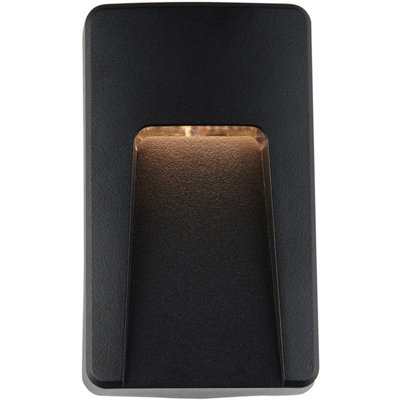 Vertical Outdoor IP65 Pathway Guide Light - Indirect CCT LED - Black ...