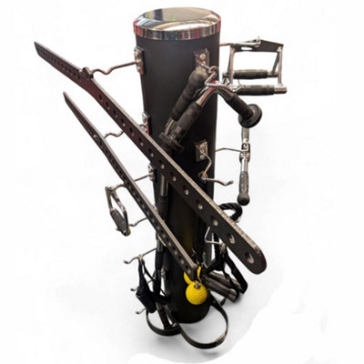 Vertical Storage Tower Rack For Multi Gym Cable Attachments - FXR Sports