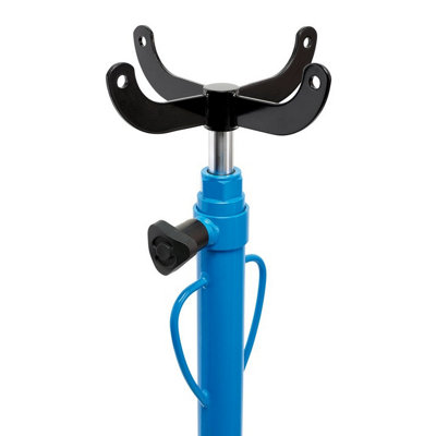 Vertical Transmission Jack 500kg Foot Pedal Spring Loaded Overload