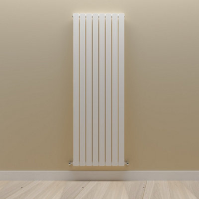 Vertical White Single Flat Panel Radiator (H) 1600 mm x (W) 544 mm.