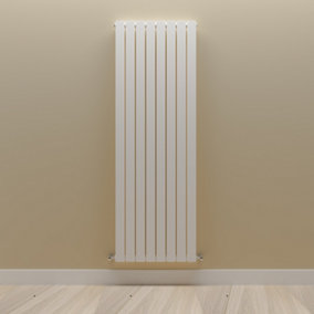 Vertical White Single Flat Panel Radiator (H) 1600 mm x (W) 544 mm.