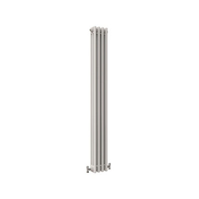 Vertical White Triple Column Radiator (H) 1500mm x (W) 200mm.