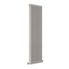 Vertical White Triple Column Radiator (H) 1800mm x (W) 470mm, 8564 BTU.