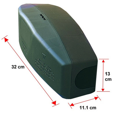 Vertox 300g Rodent Bait Block & CU Bait Box Fast Acting Rodent Control ...