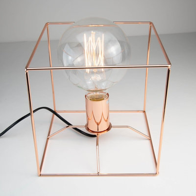 Verve Design Cece Copper Table Lamp